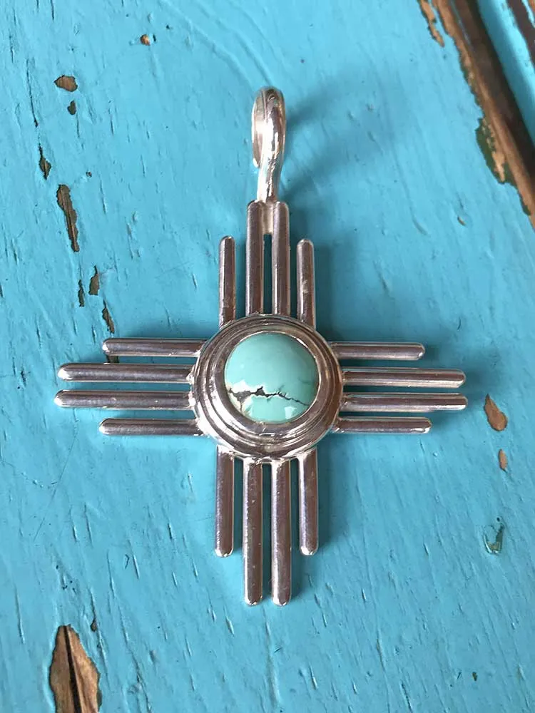 San Roman 3.5" Zia Pendant