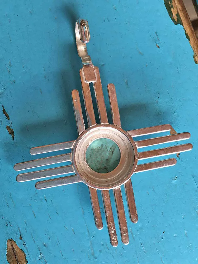 San Roman 3.5" Zia Pendant