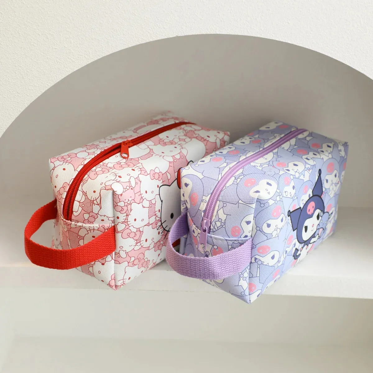 Sanrio Kuromi Cosmetic Bag | Pencil Case | Toiletry Bag
