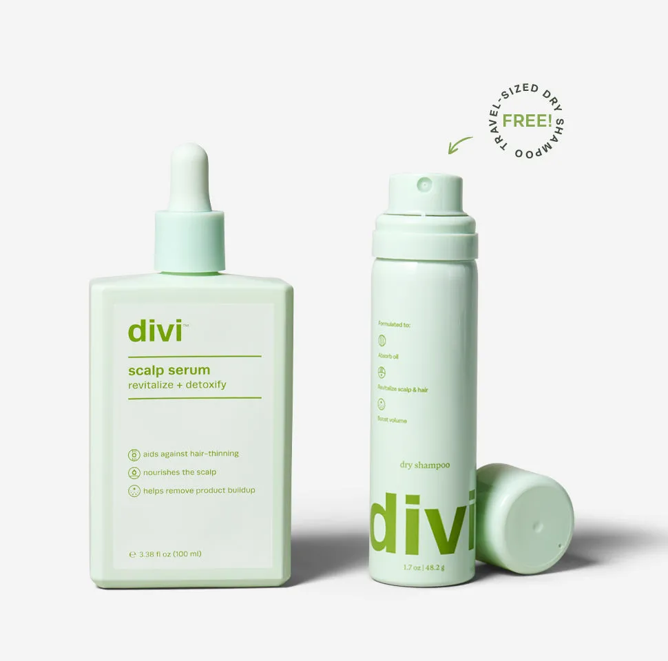 Scalp Serum   Free Travel-Sized Dry Shampoo
