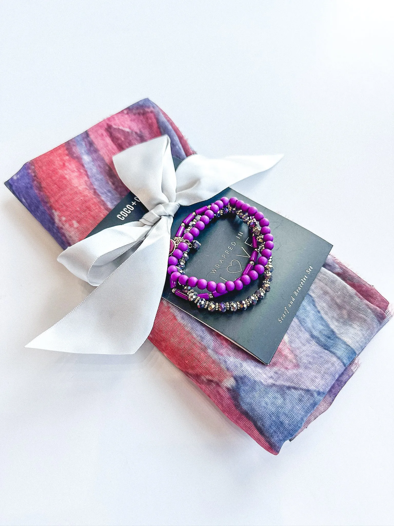 Scarf & Bracelet Set