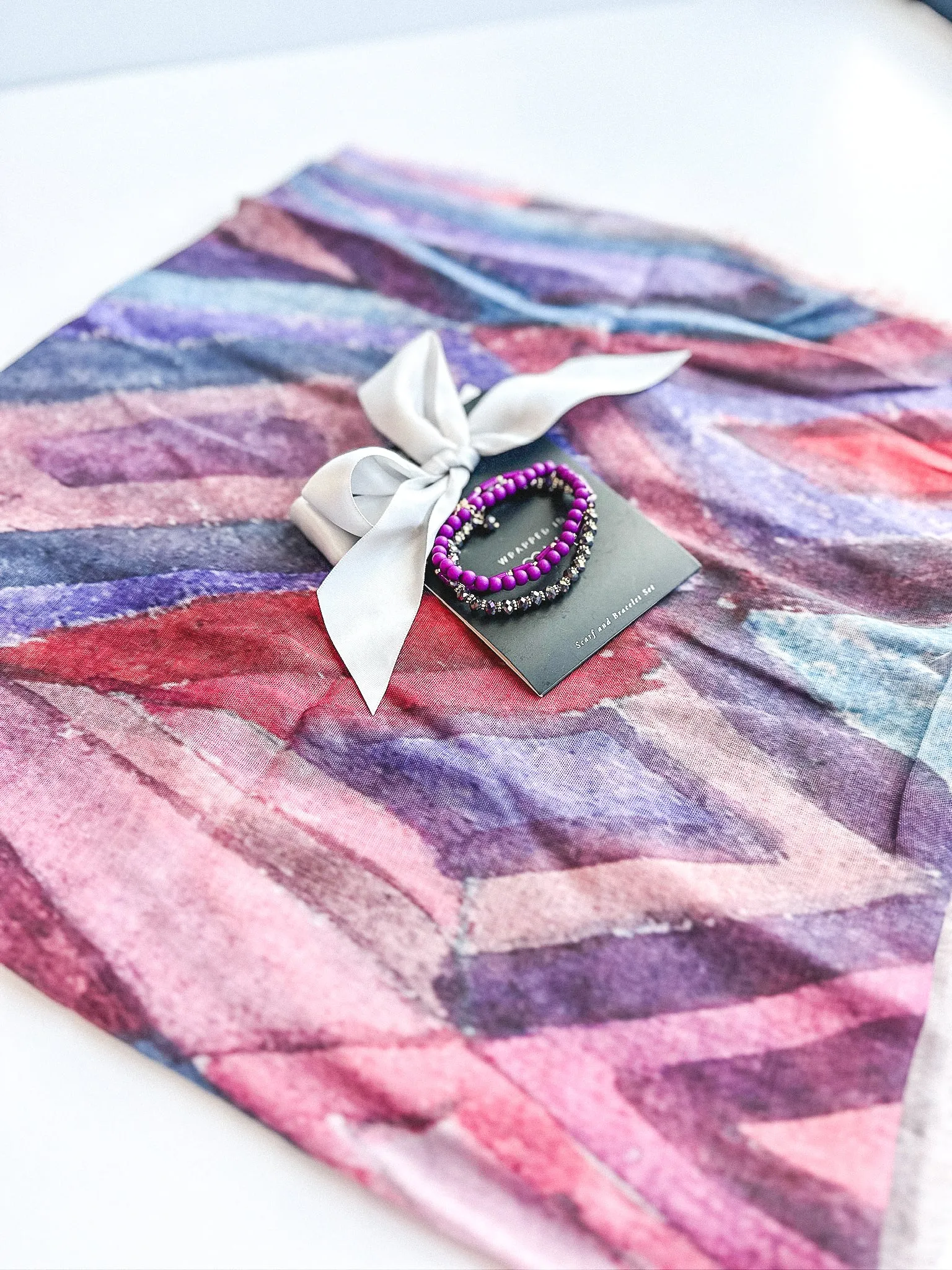 Scarf & Bracelet Set