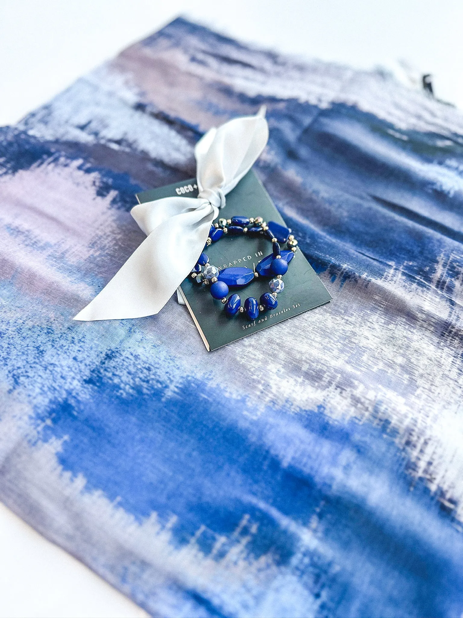 Scarf & Bracelet Set