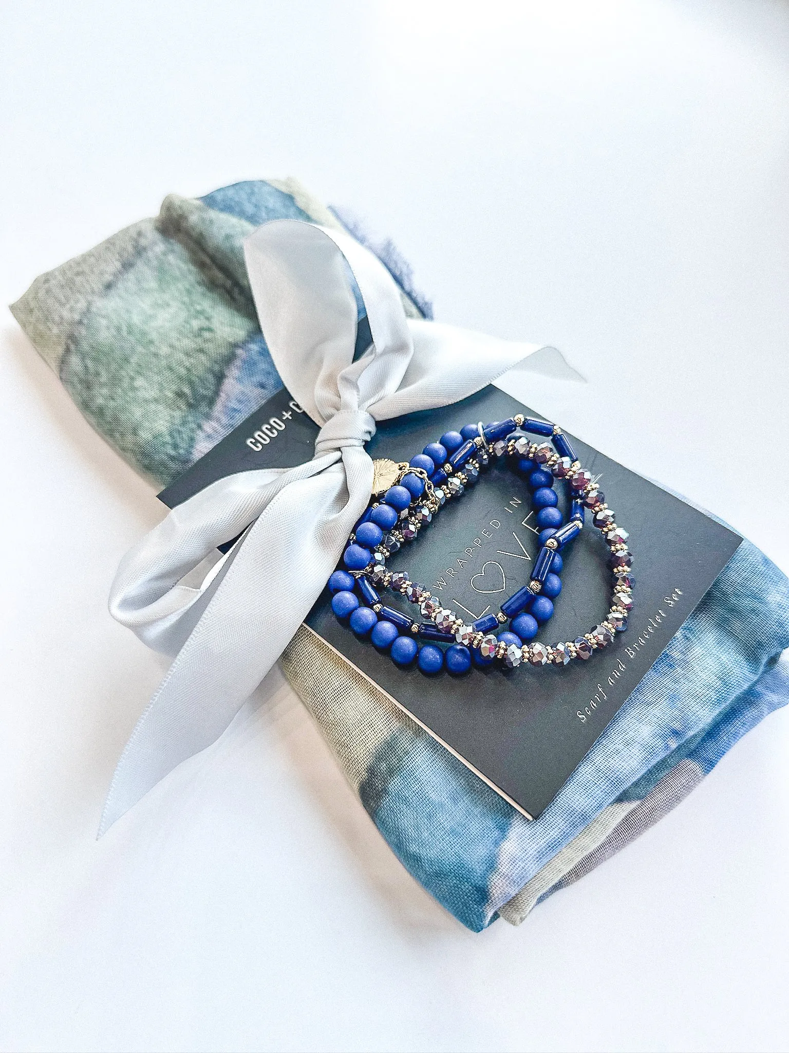 Scarf & Bracelet Set