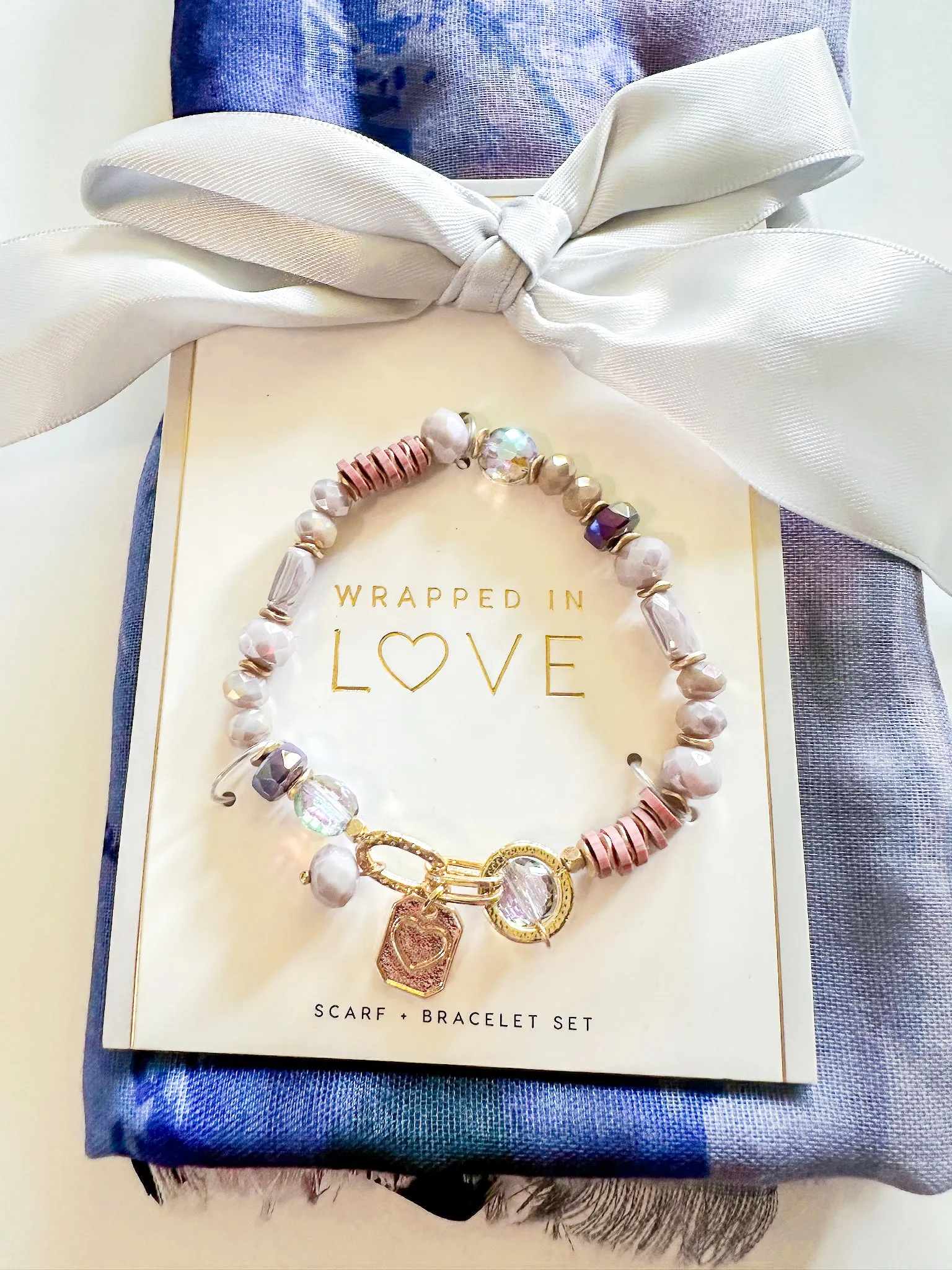 Scarf & Bracelet Set