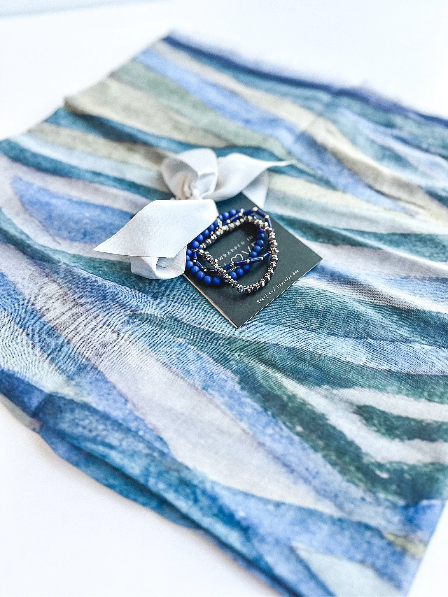 Scarf & Bracelet Set