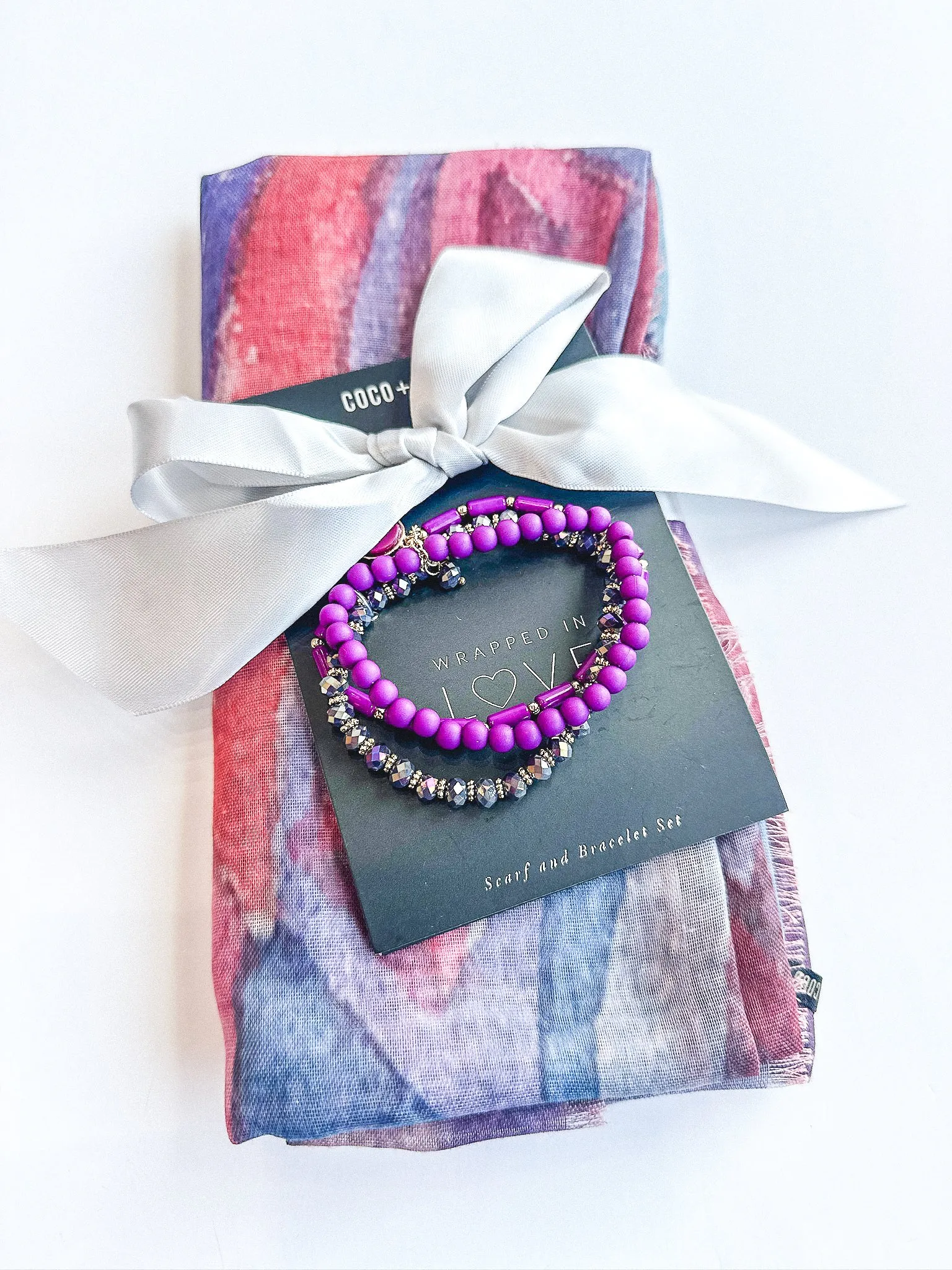 Scarf & Bracelet Set