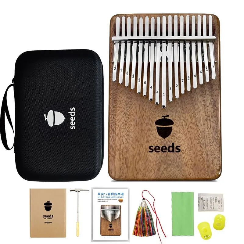 Seeds 17/21 Key Flatboard Kalimba | C Major