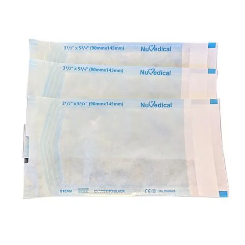 Self-Sealing Sterilisation Pouches, 300mm x 380mm, Class 4, 990612