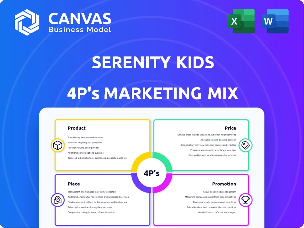 SERENITY KIDS MARKETING MIX