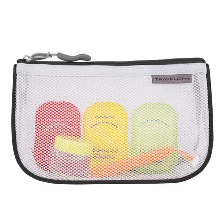 Set of 3 Assorted Piped Pouches