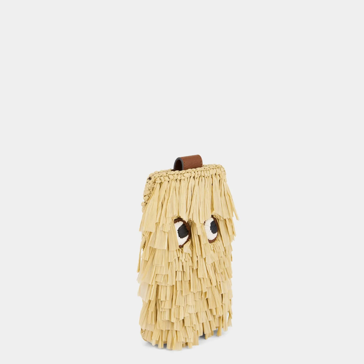 Shag Raffia Eyes Sunglasses Holder