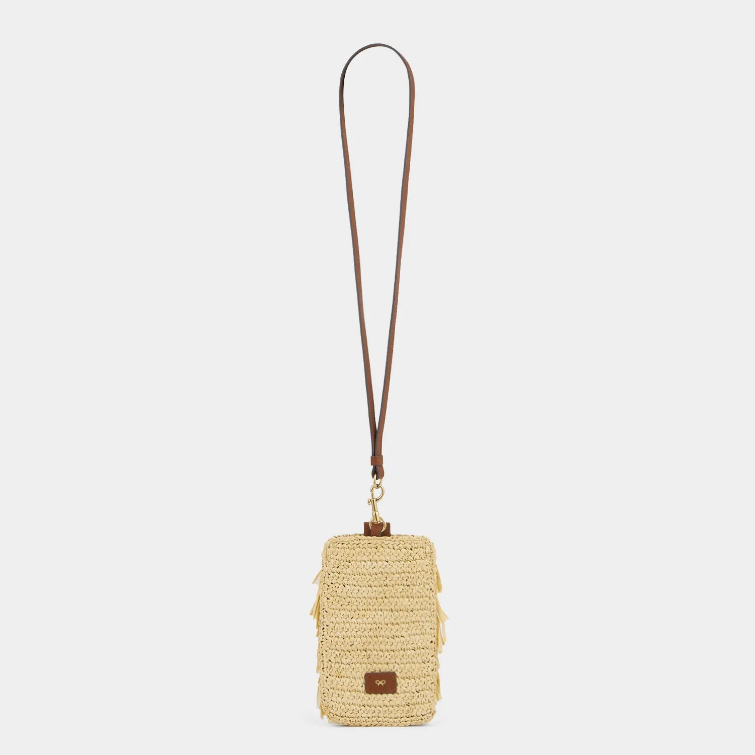 Shag Raffia Eyes Sunglasses Holder