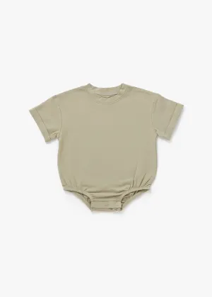 Short Sleeve Bubble Romper | Dune