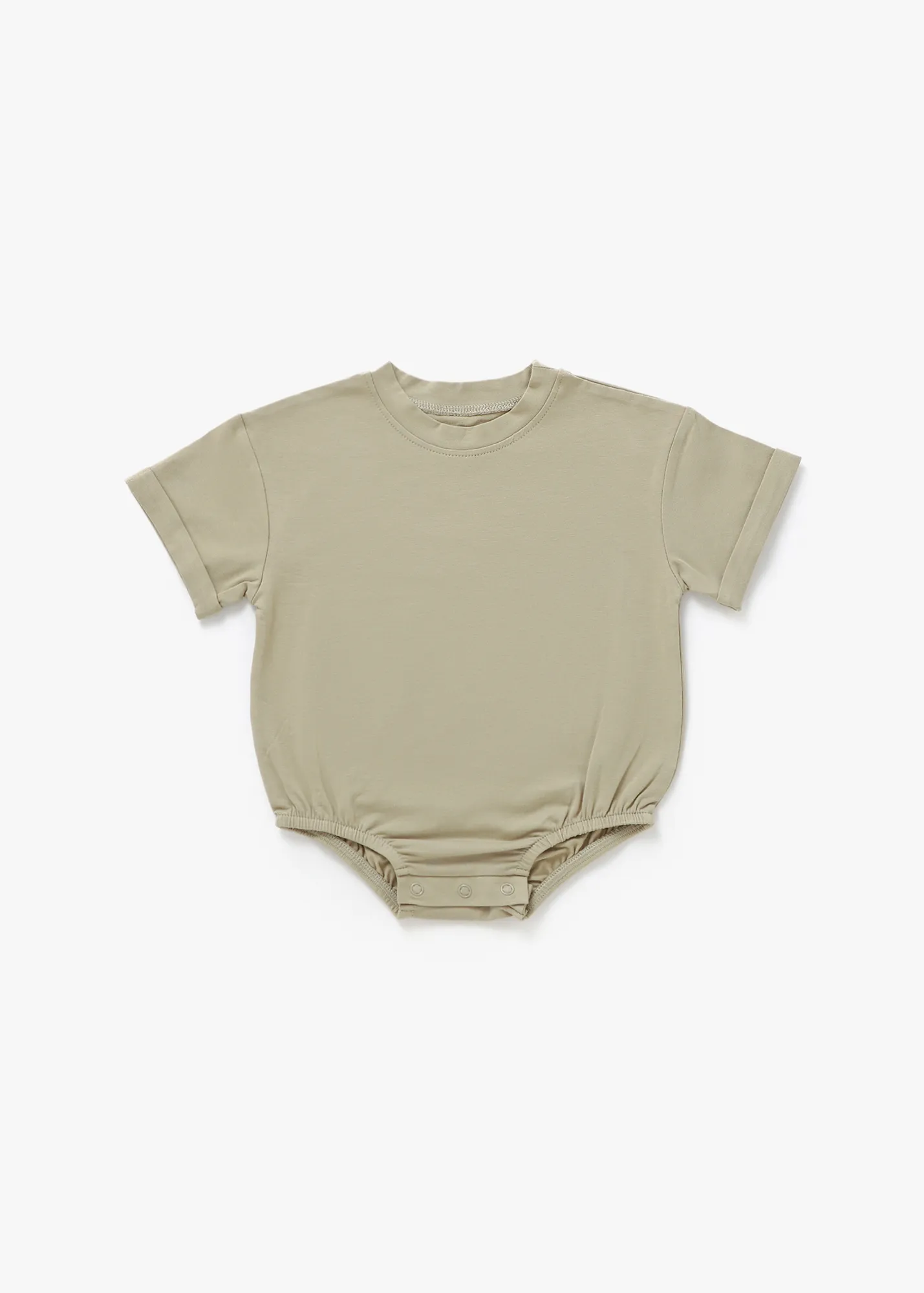 Short Sleeve Bubble Romper | Dune