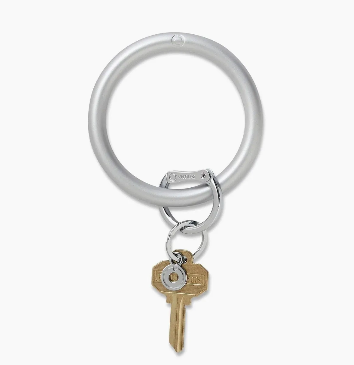 Silicone Big O Key ring Pearlized Collection