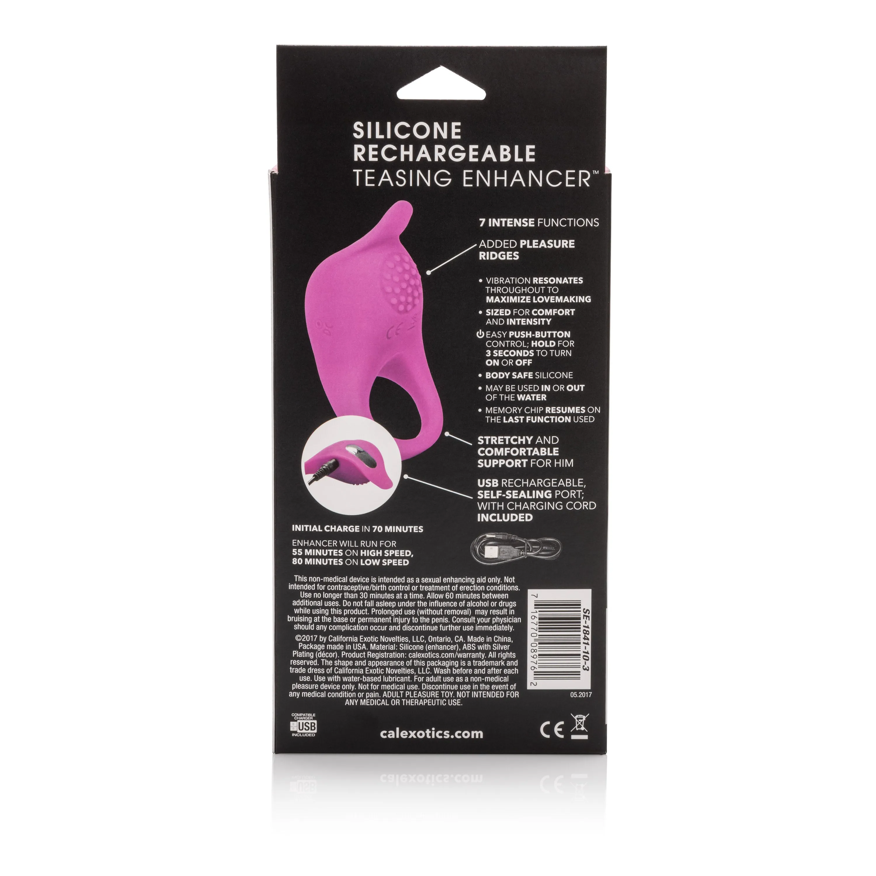 Silicone Rechargeable Teasing Enhancer: Elevate Your Intimate Moments