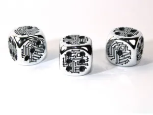 Silver Circuit D6 Mop