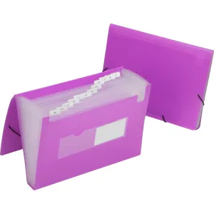 SKILCRAFT Straight Tab Cut Letter Expanding File