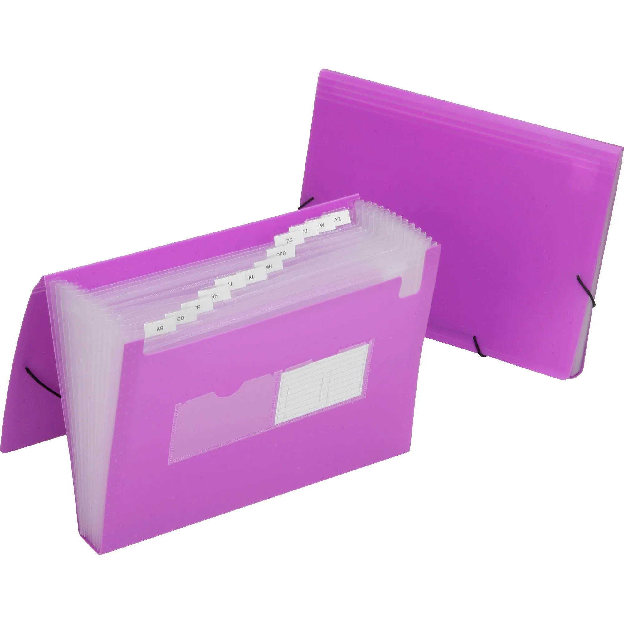 SKILCRAFT Straight Tab Cut Letter Expanding File