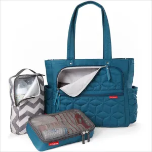 Skip Hop Forma Pack and Go Diaper Tote in Peacock