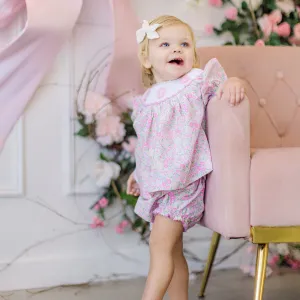 Smocked Top & Bloomers | Floral Egg