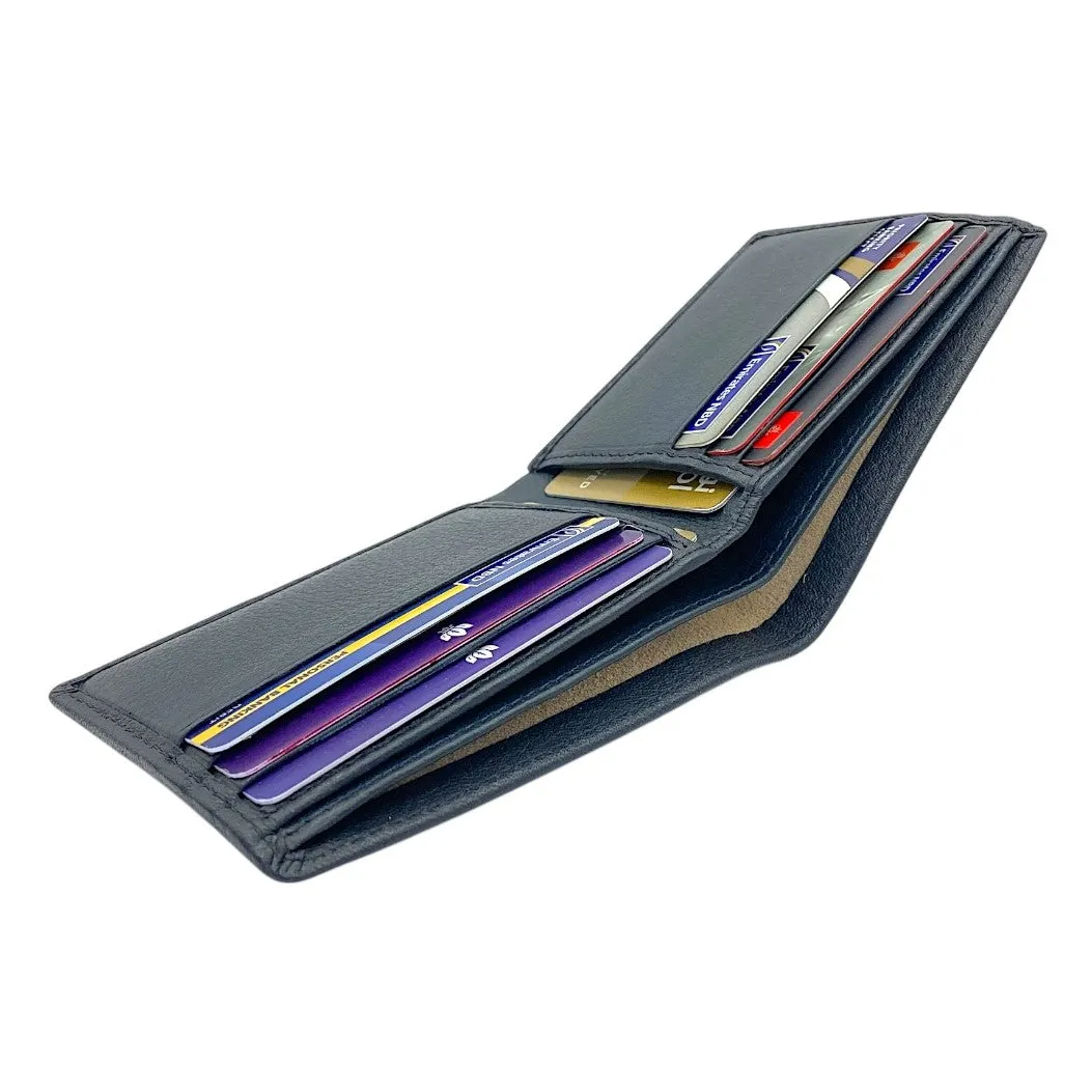 Smooth Top Grain Billfold Wallet # 1727 CC