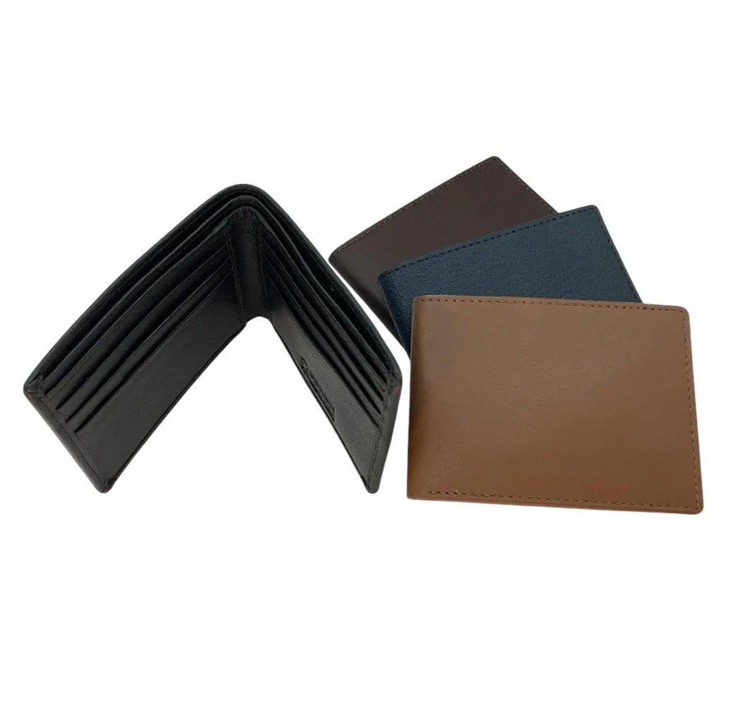 Smooth Top Grain Billfold Wallet # 1727 CC