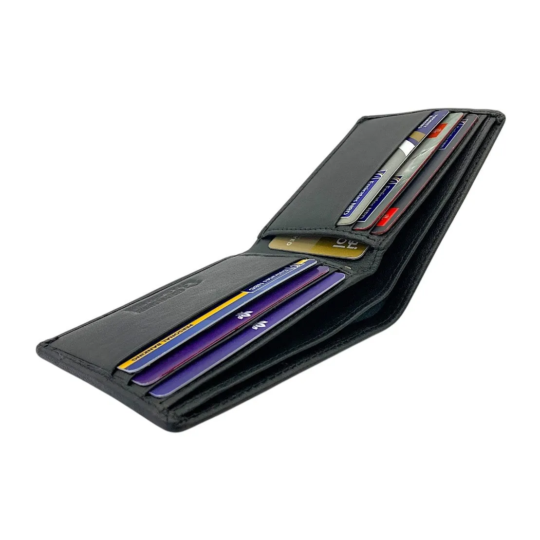 Smooth Top Grain Billfold Wallet # 1727 CC