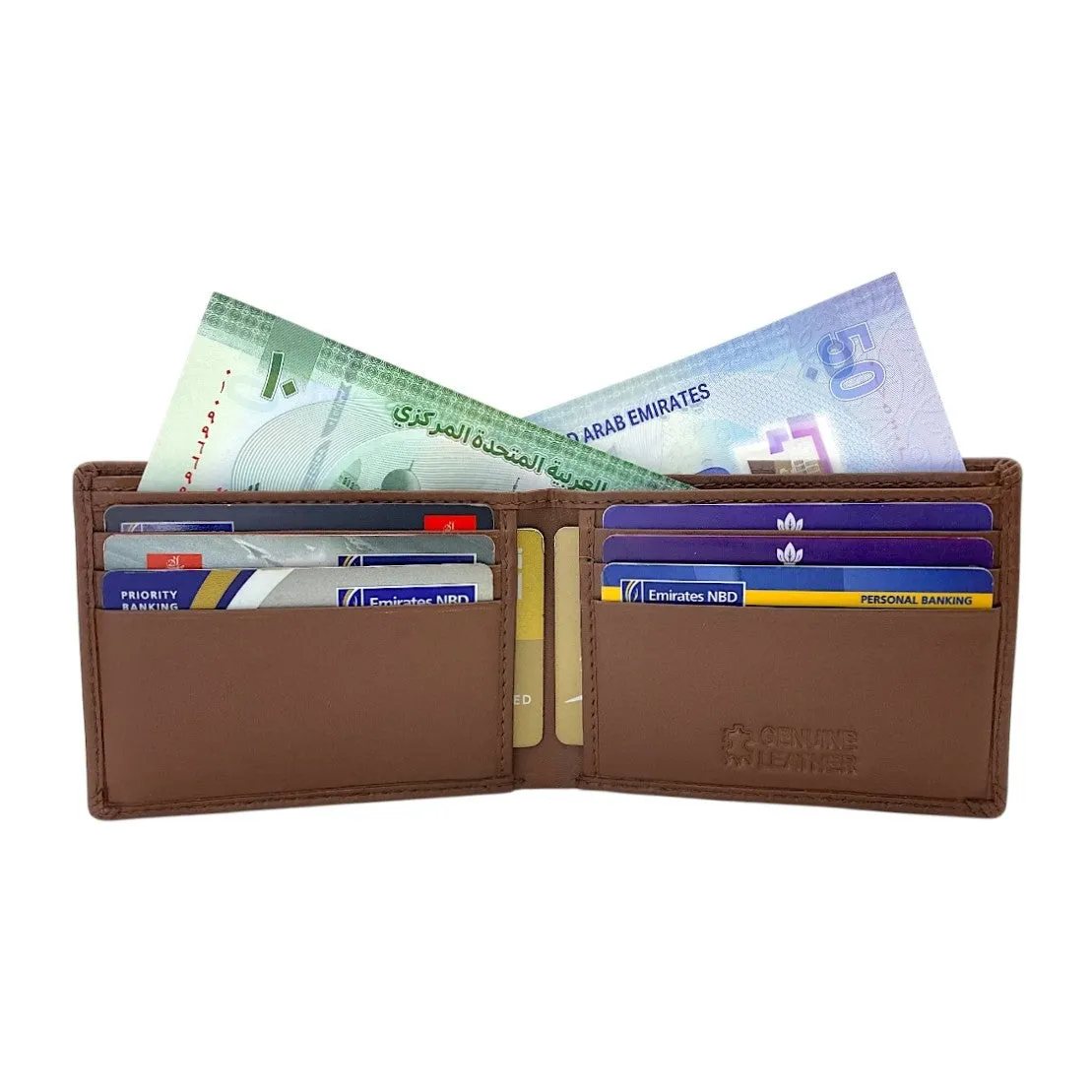 Smooth Top Grain Billfold Wallet # 1727 CC