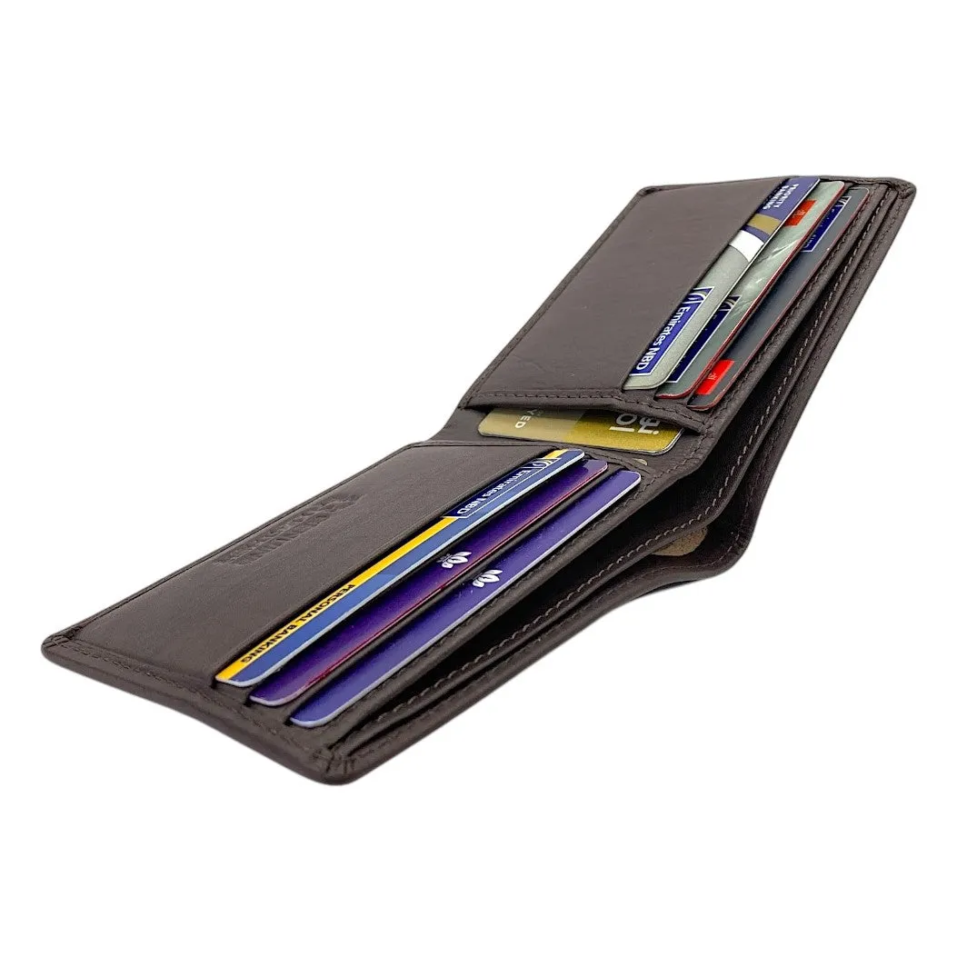 Smooth Top Grain Billfold Wallet # 1727 CC