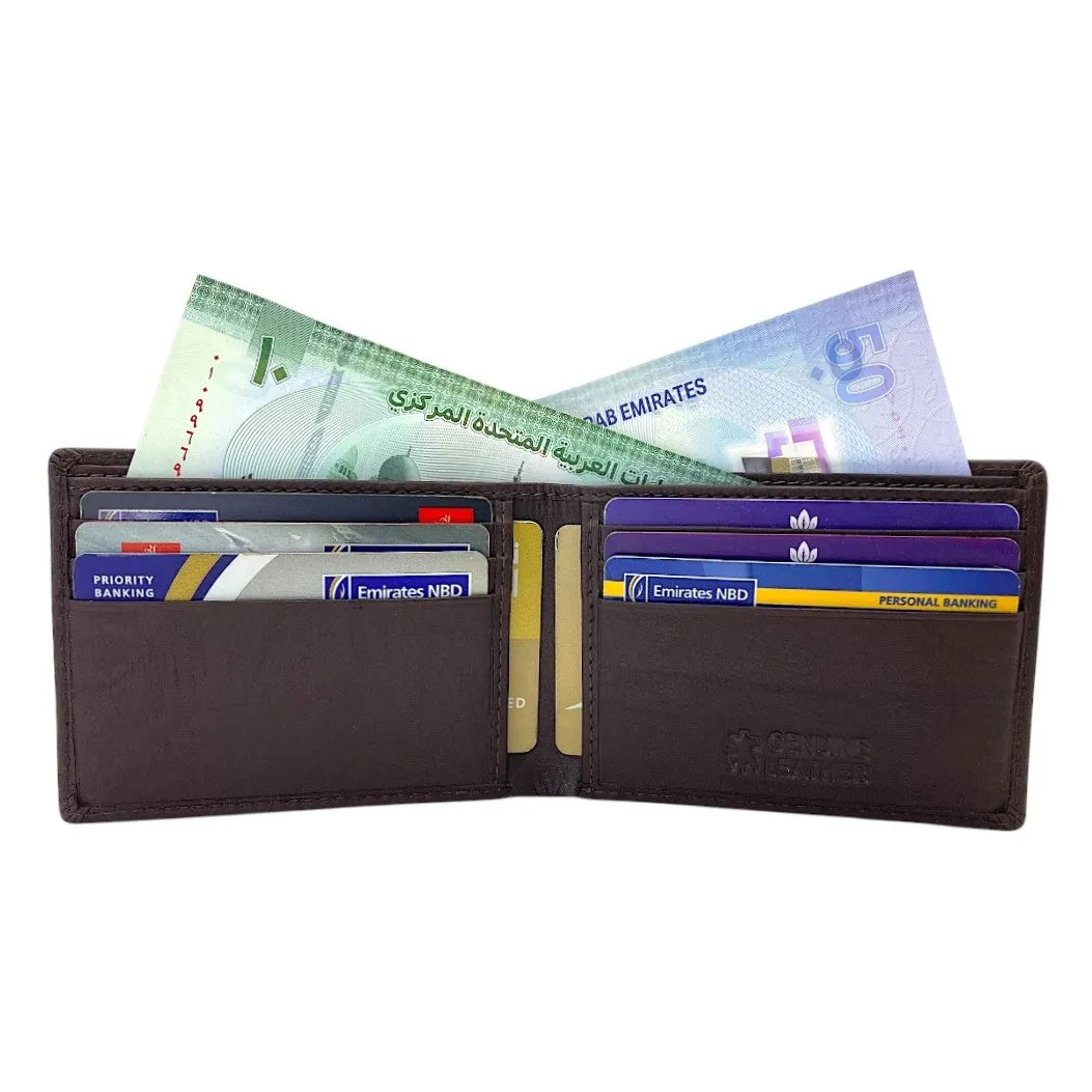 Smooth Top Grain Billfold Wallet # 1727 CC