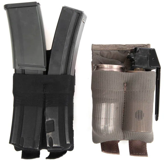 Snigel Elastic pouch 1.0, 7,62 Grey
