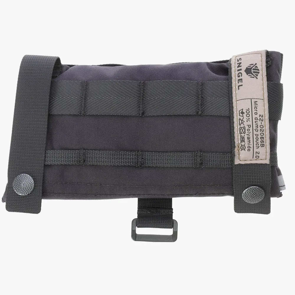 Snigel Micro dump pouch 2.0 Black
