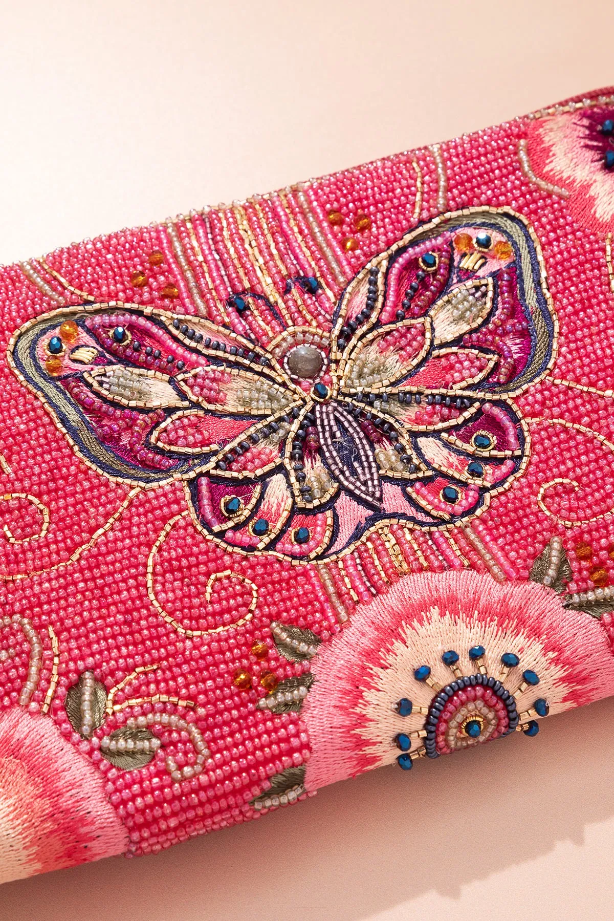 Social Butterfly Mini Crossbody Handbag