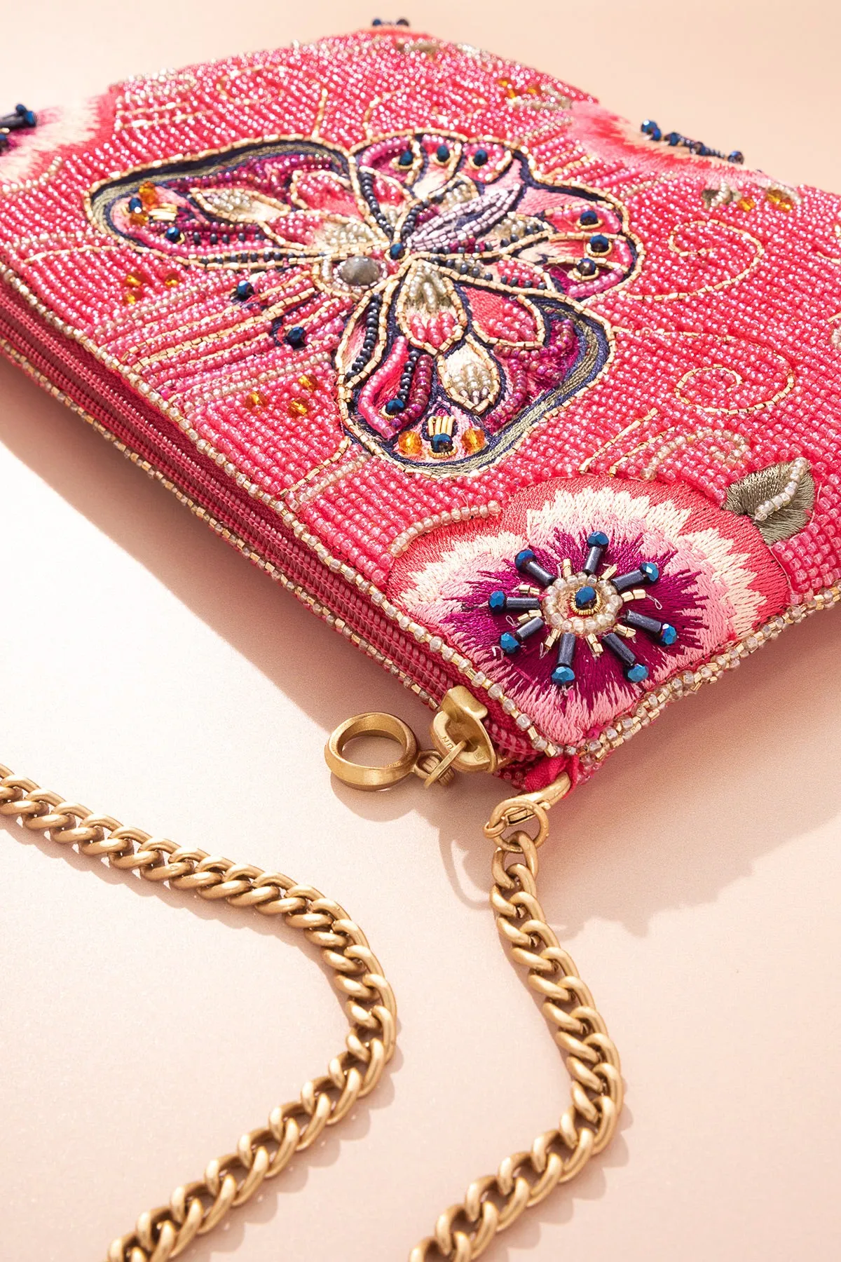 Social Butterfly Mini Crossbody Handbag