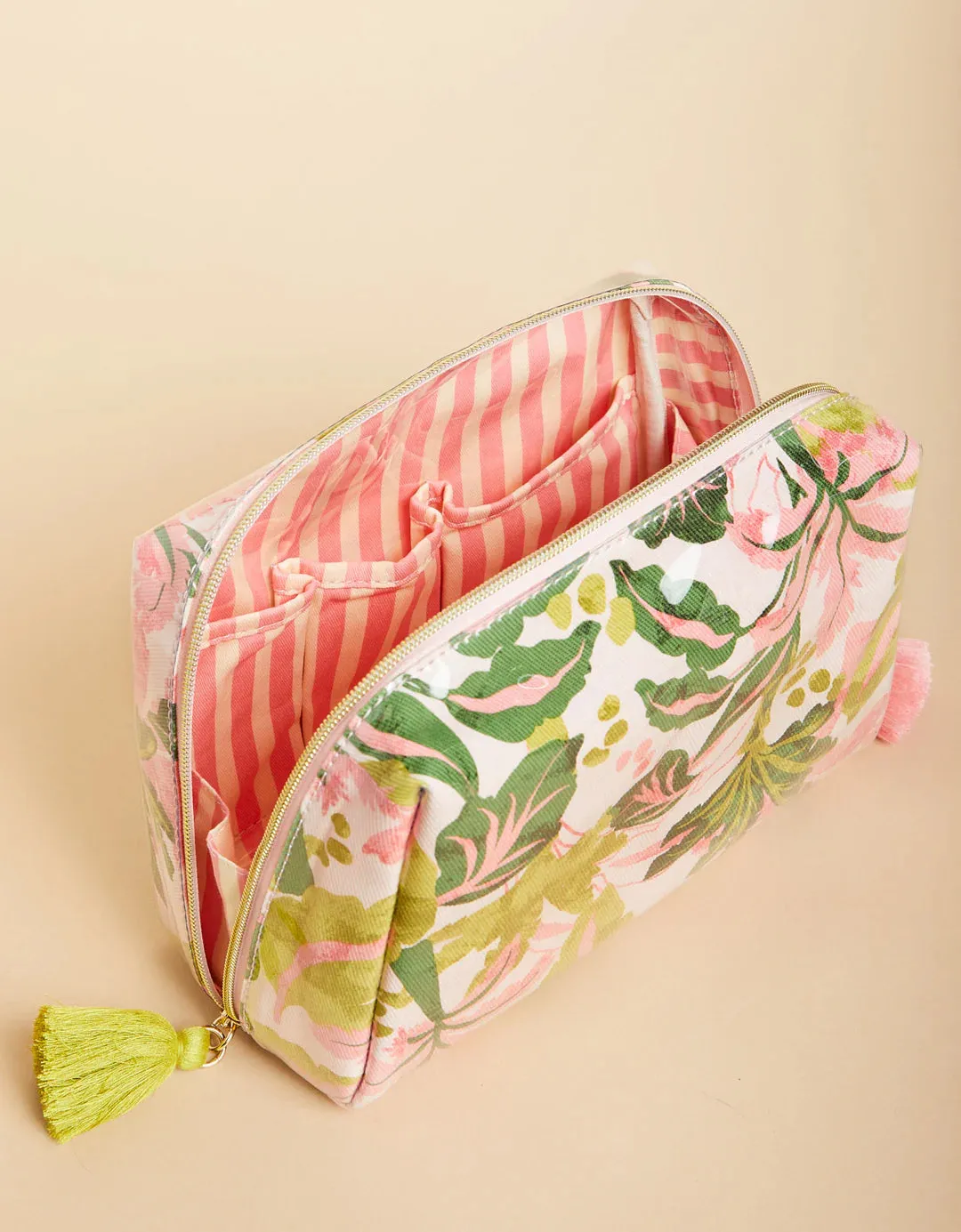 Spartina - Cosmetic Pouch Large - Palm Paradise