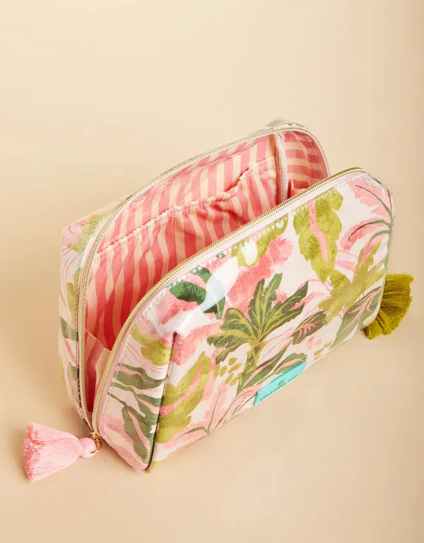 Spartina - Cosmetic Pouch Large - Palm Paradise