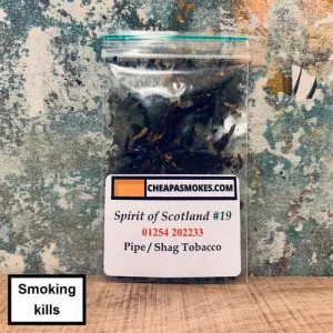 Spirit of Scotland #19 Pipe Tobacco Sample 10gm
