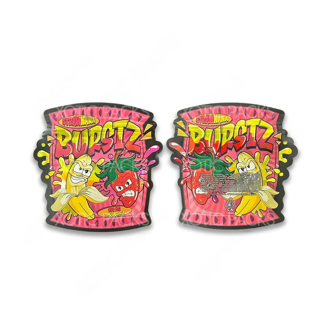 Strawnana Burstz Mylar Bag 3.5 Grams