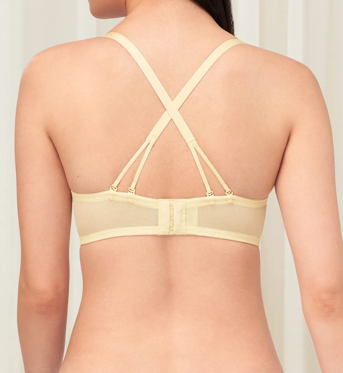 STYLE DOUBLE PUSH WIRED DETACHABLE BRA