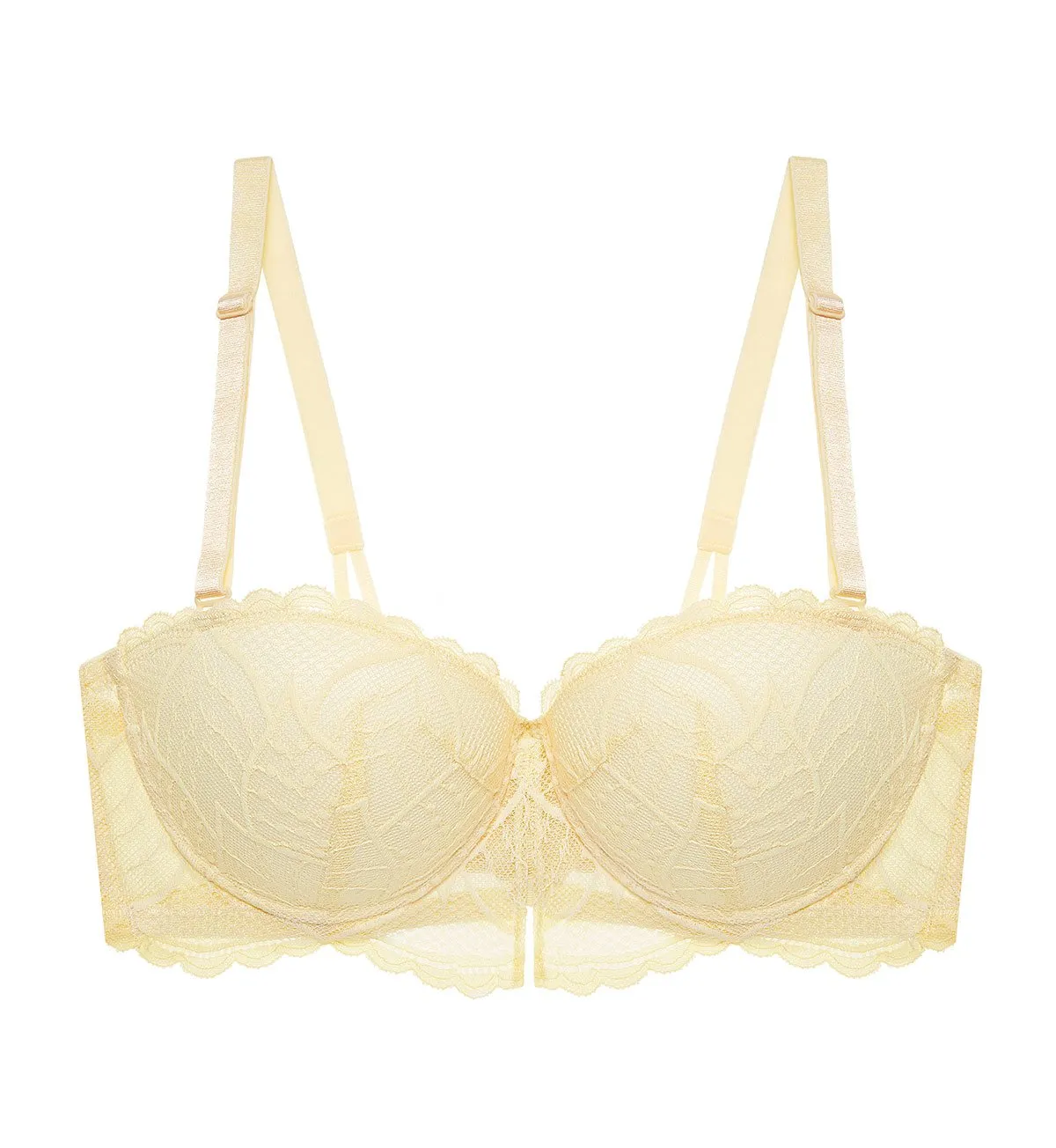 STYLE DOUBLE PUSH WIRED DETACHABLE BRA