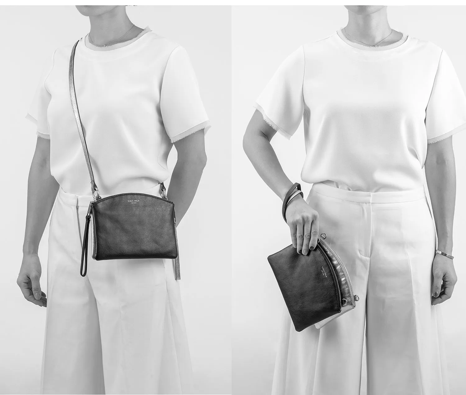 SUNRISE DOUBLE POUCH X BODY - CLOUD   SILVER MOON
