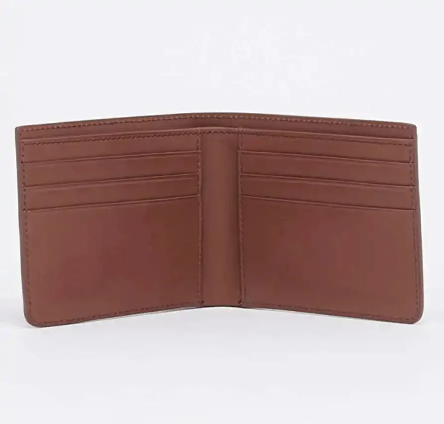 Superdry NYC Bifold Leather Wallet - Tan