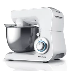 Taurus 1000w Kitchen Machine With Jug Blender And Meat Mincer White 5.2 Litre Cuina Mestre
