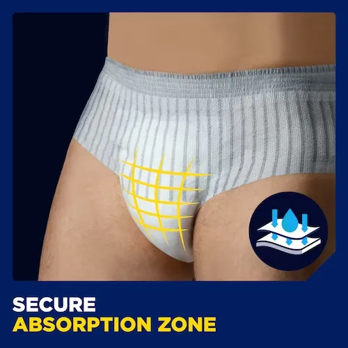 TENA® Men™ Super Plus | Protective incontinence underwear - 81780/81920