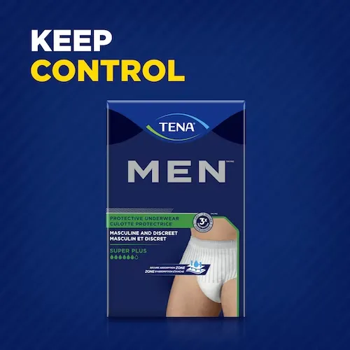 TENA® Men™ Super Plus | Protective incontinence underwear - 81780/81920