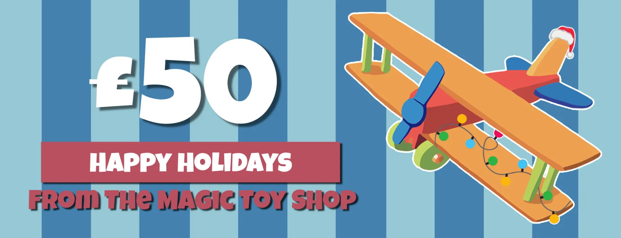 The Magic Toy Shop Holiday Gift Card