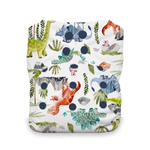 Thirsties - Dino-rawr - Snap, Natural - One Size All-in-One