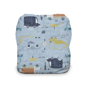 Thirsties - Traffic Jam - Snap, Natural - One Size All-in-One